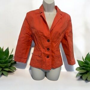 Old Navy Coral Blazer Jacket Size M